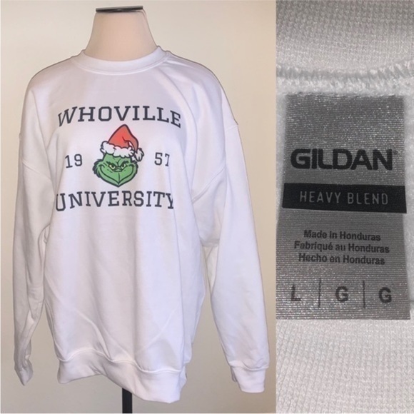 Whoville university Christmas pullover sweater new - Picture 1 of 2